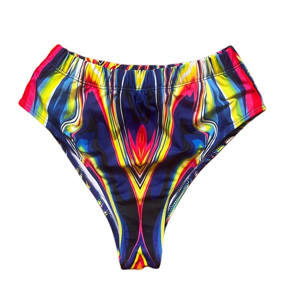 SHEIN Fluid Pattern Bikini Set - Picture 7 of 7